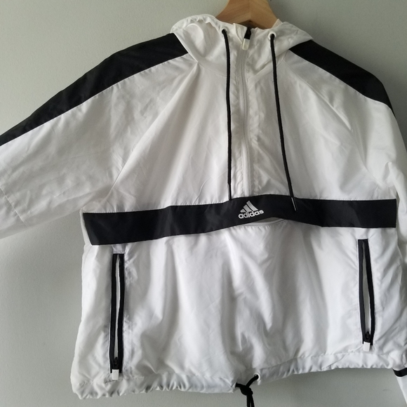 Adidas Womens ID Wind Half Zip Jacket XS - Picture 3 of 12
